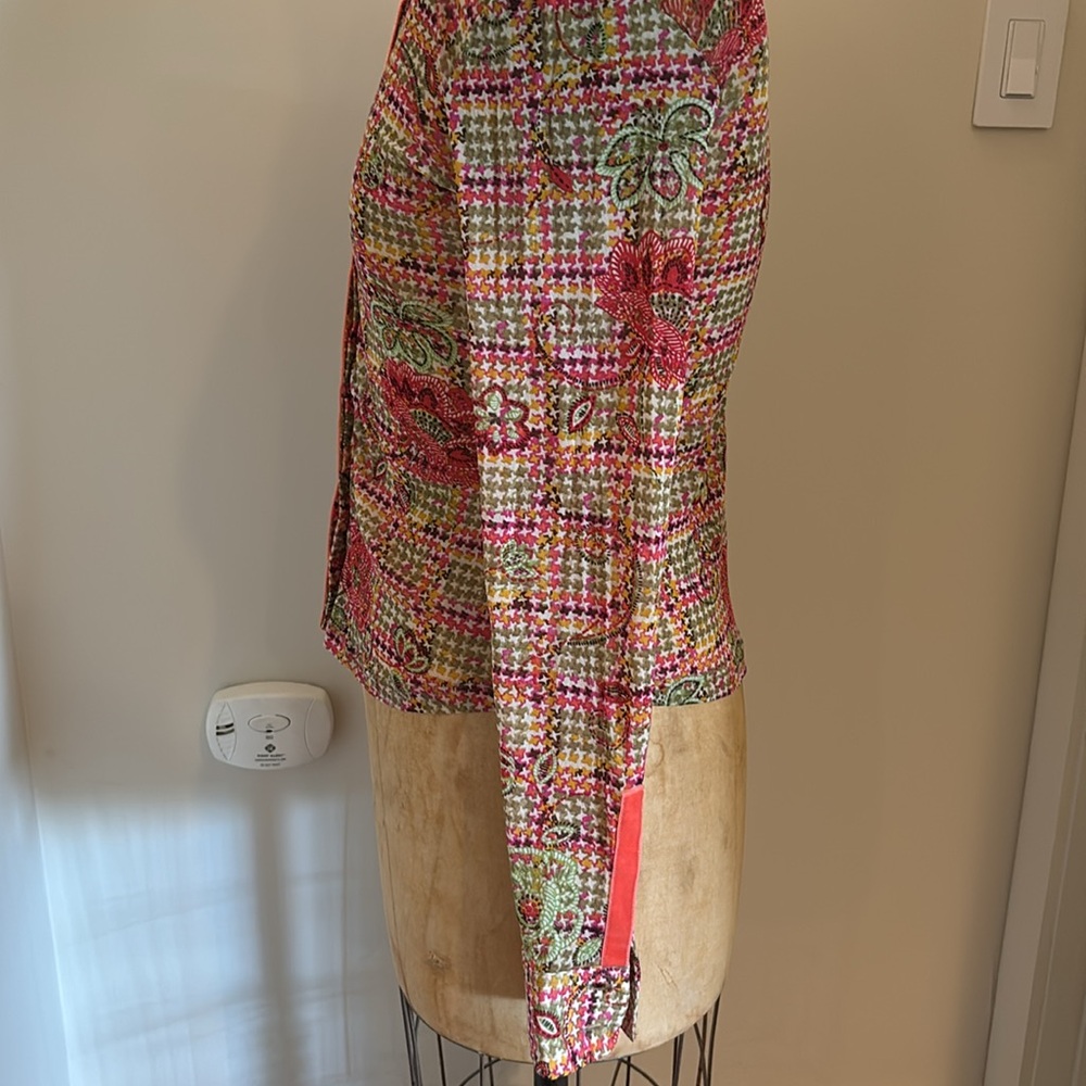 Escada Multicolor Patterned Top - Picture 3 of 5